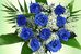 Blumenstrauß blaue Rosen von Rosenbote.de auf blumen.de