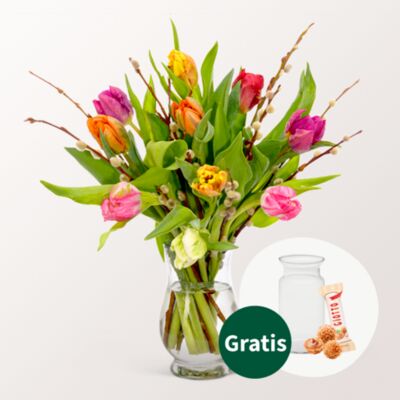 10 Papageientulpen  von FloraPrima auf blumen.de