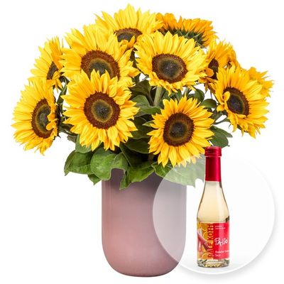 10 Sonnenblumen  von Valentins auf blumen.de
