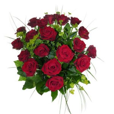 20 rote Edelrosen von Florito FlowerPost auf blumen.de