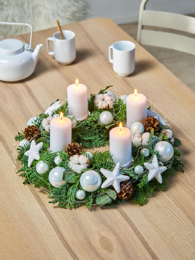 Adventskranz von Fleurop auf blumen.de