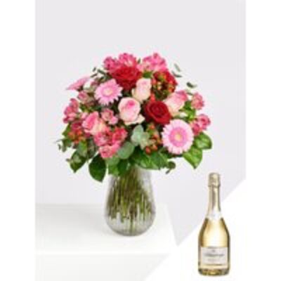 Alstromerie, Rosen und Germini von Fleurop auf blumen.de