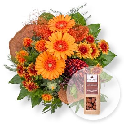 Amber und Trüffelmandeln von Valentins auf blumen.de