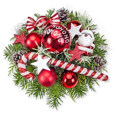 Amerikanischer Weihnachtsstrauß von Valentins auf blumen.de