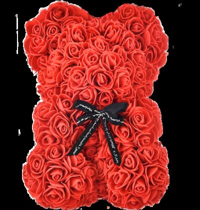 Bär aus Rosen  von Blume Ideal auf blumen.de