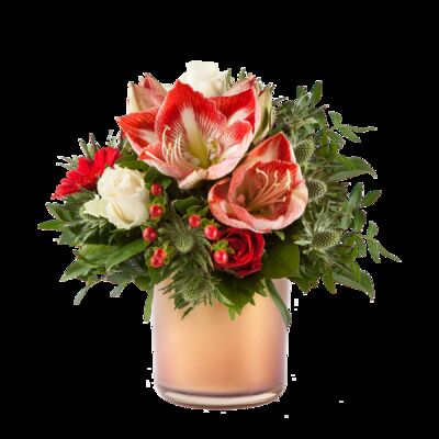 weihnachtlicher Blumenstrauß von Blume2000.de auf blumen.de