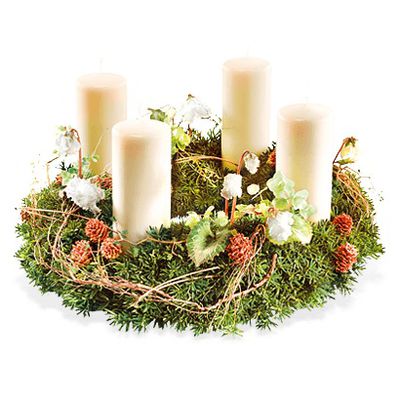 Besinnlicher Advent  von Fleurop auf blumen.de