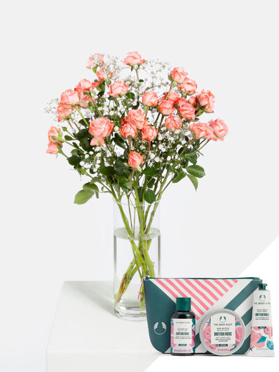 Blooming British Rose von Fleurop auf blumen.de