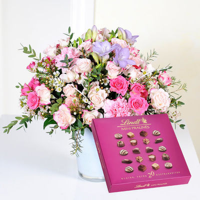 pastellfarbener Strauß von Blume2000.de auf blumen.de