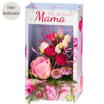 Blumenfenster Für die beste Mama  von FloraPrima auf blumen.de