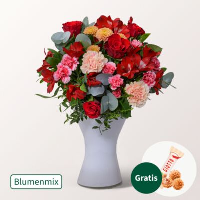 Blumenmix Liebesschwur von FloraPrima auf blumen.de