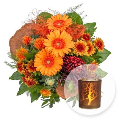 Blumenstrauß Amber  von Valentins auf blumen.de