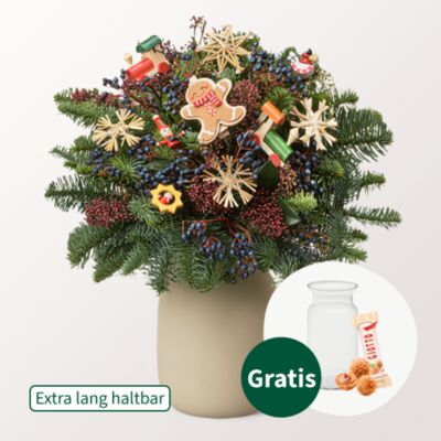 Blumenstrauß Bescherung von FloraPrima auf blumen.de