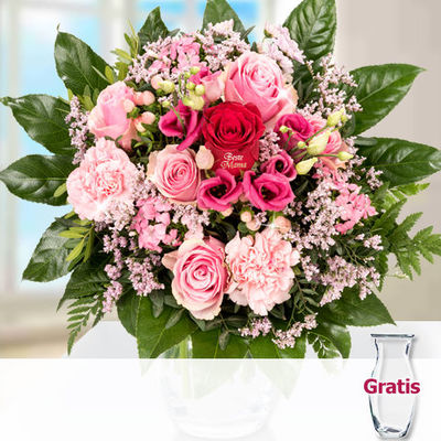 Blumenstrauß Beste Mama  von 1-2-3Blumenversand.de auf blumen.de
