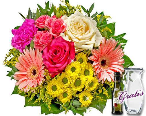 Blumenstrauß Bolero von 1-2-3Blumenversand.de auf blumen.de