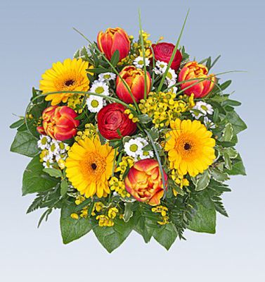 Blumenstrauß Farbklecks von Lidl Blumen auf blumen.de