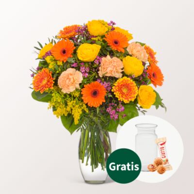 Blumenstrauß Frühlingssonne von FloraPrima auf blumen.de