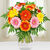 Blumenstrauß Gerberapracht von Bluvesa auf blumen.de