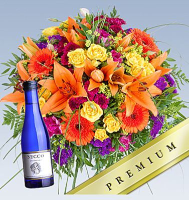 Blumenstrauß Harmonie und Secco von Lidl Blumen auf blumen.de