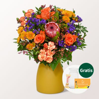 Blumenstrauß Herbstfrisch von FloraPrima auf blumen.de