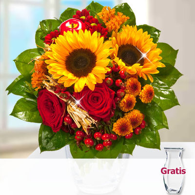 Blumenstrauß Herbstgarten  von 1-2-3Blumenversand.de auf blumen.de