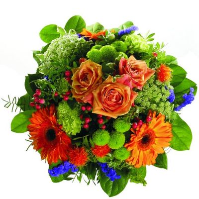 Blumenstrauß Herbstsonne von Florito FlowerPost auf blumen.de