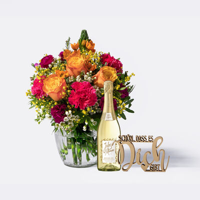 Blumenstrauß Herzlichen Glückwunsch von Blume2000.de auf blumen.de