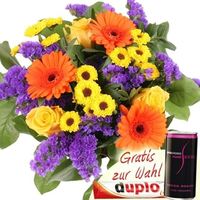 Blumenstrauß Holiday - Blumen online günstig mit Gratis-Secco von Blumenfee auf blumen.de