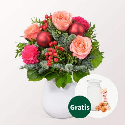 Blumenstrauß Kaminfeuer von FloraPrima auf blumen.de