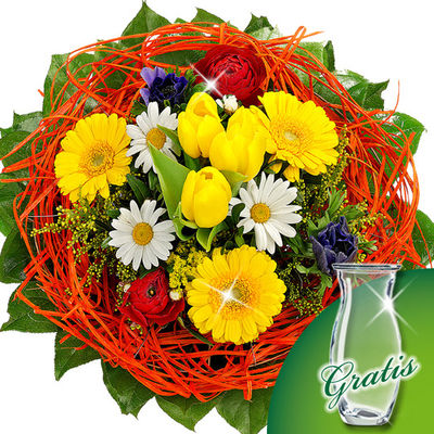 Blumenstrauß Landleben von FloraPrima auf blumen.de