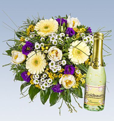 Blumenstrauß Lieber Gruß von Lidl Blumen auf blumen.de
