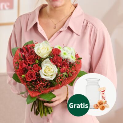 Blumenstrauß Liebesbeweis von FloraPrima auf blumen.de