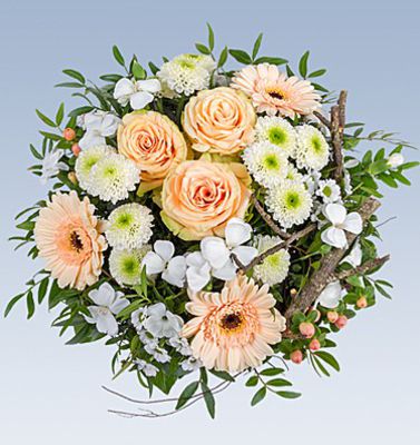 Blumenstrauß Mein Liebling und Goldtraum-Piccolo von Lidl Blumen auf blumen.de