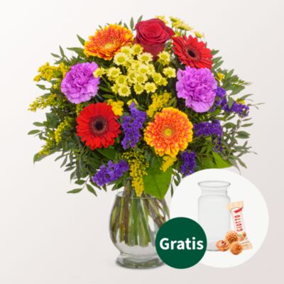 Blumenstrauß mit Germini von FloraPrima auf blumen.de