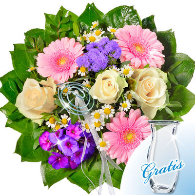 Blumenstrauß Sommerlaune  von FloraPrima auf blumen.de