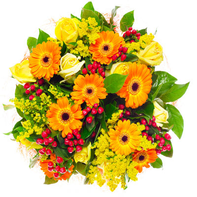 Blumenstrauß Sunshine von Blume Ideal auf blumen.de