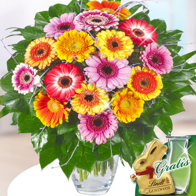 Blumenstrauß Tanz der Farben von FloraPrima auf blumen.de