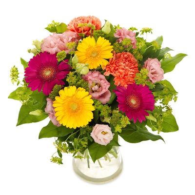 Bunte Geburtstagsgrüße von Flowers-deluxe auf blumen.de