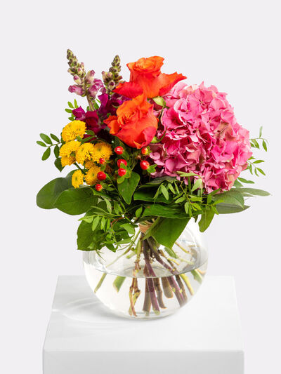 bunter Strauß von Fleurop auf blumen.de