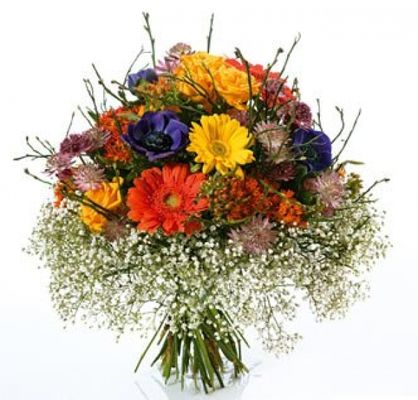 Buntes Blumen-Medley von Flowers-deluxe auf blumen.de