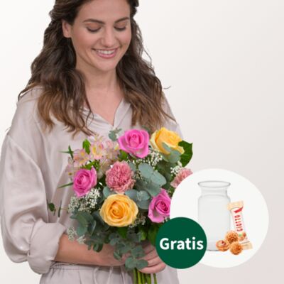 Blumenstrauß Liebesbote von FloraPrima auf blumen.de