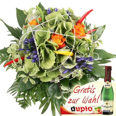 Der Chili-Strauß von Blumenfee auf blumen.de
