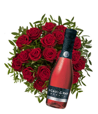 Der Zauber roter Rosen von BlumenOnline auf blumen.de