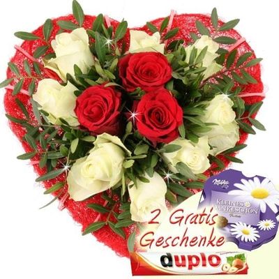 Drei Herzen für Dich von Blumenfee auf blumen.de