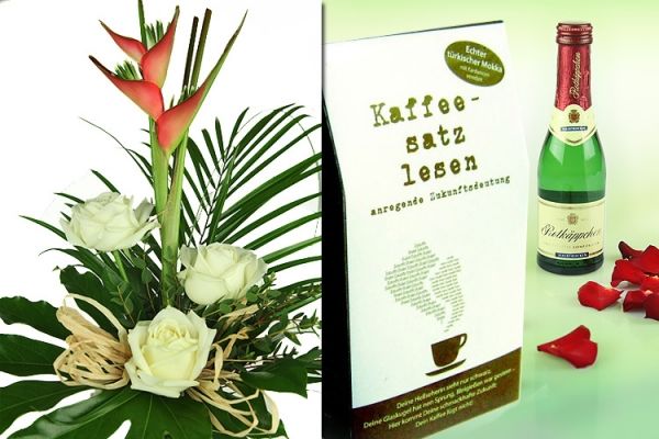 Exotischer Blumenstrauß von Rosenbote.de auf blumen.de