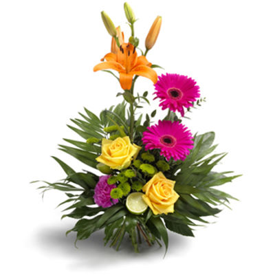 exotischer Blumenstrauß von EuroFlorist auf blumen.de