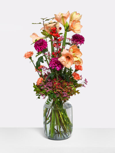 Festlicher Blumengruß von Fleurop auf blumen.de