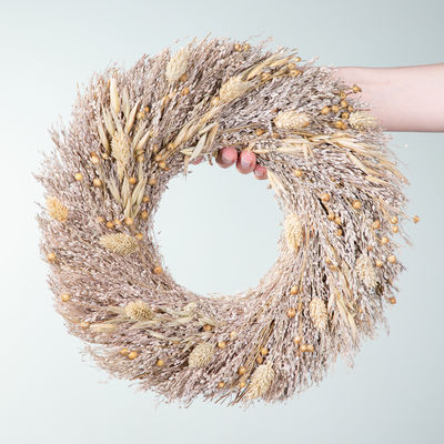 Flachs Trockenblumenkranz von Blume2000.de auf blumen.de