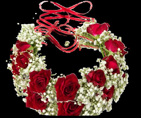 Flowercrown Classic Red von MIFLORA auf blumen.de