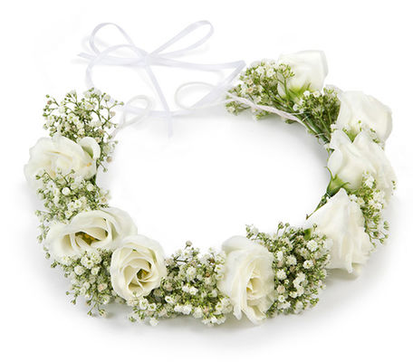 Flowercrown Classic White von MIFLORA auf blumen.de